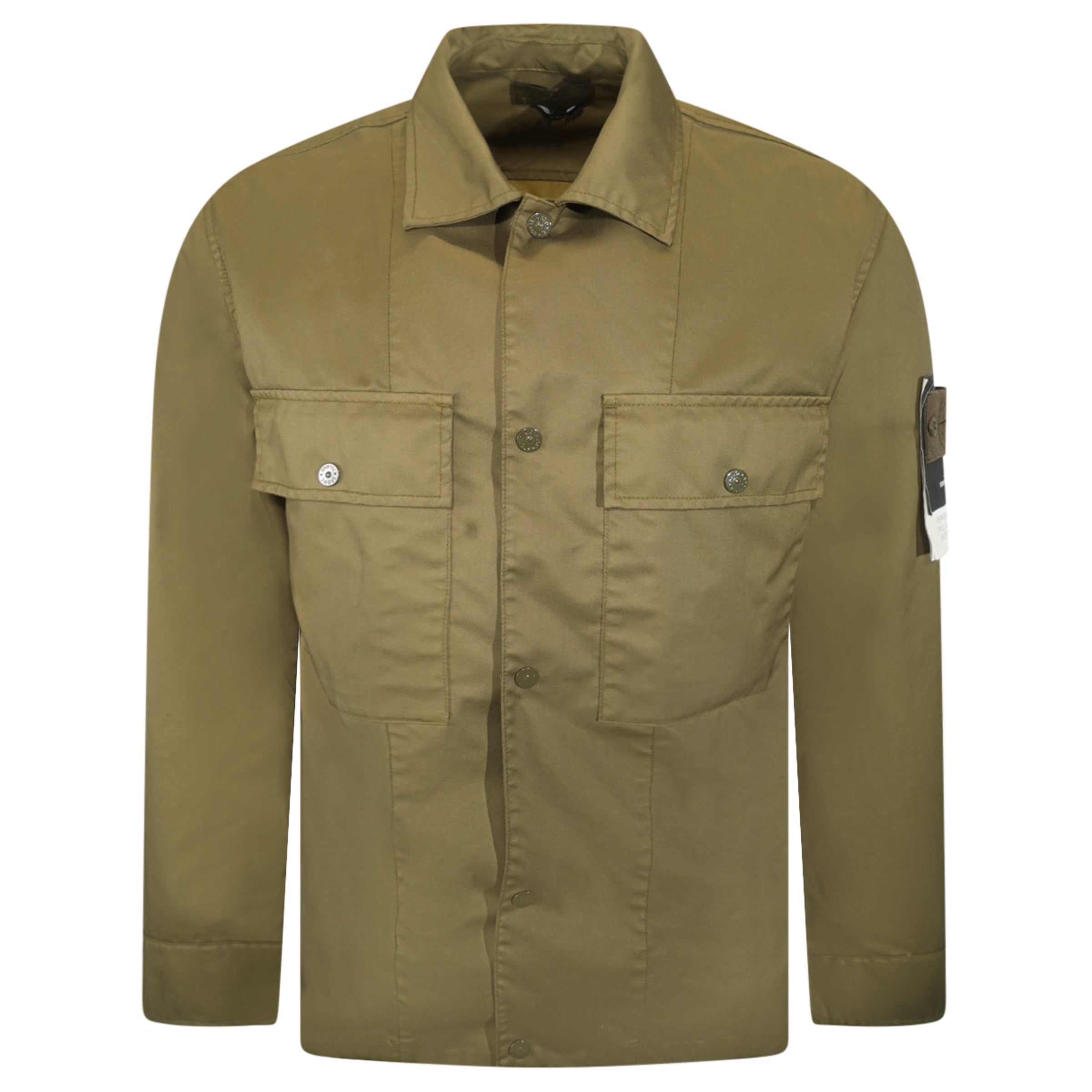 STONE ISLAND GHOST JACKET KHAKI - LARGE | NEW WITH TAGS - Affluent ArchivesUsed HIGH END DESIGNER CLOTHING