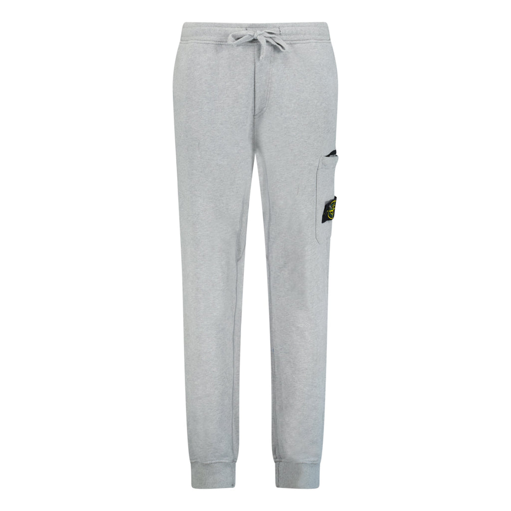STONE ISLAND GREY BADGE TRACK PANTS - LARGE - affluentarchivesUsed HIGH END DESIGNER CLOTHING