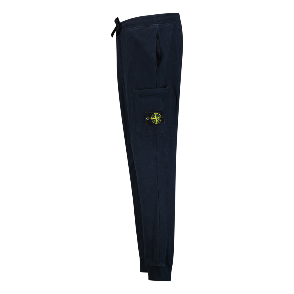 STONE ISLAND NAVY BADGE TRACK PANTS - LARGE - affluentarchivesUsed HIGH END DESIGNER CLOTHING