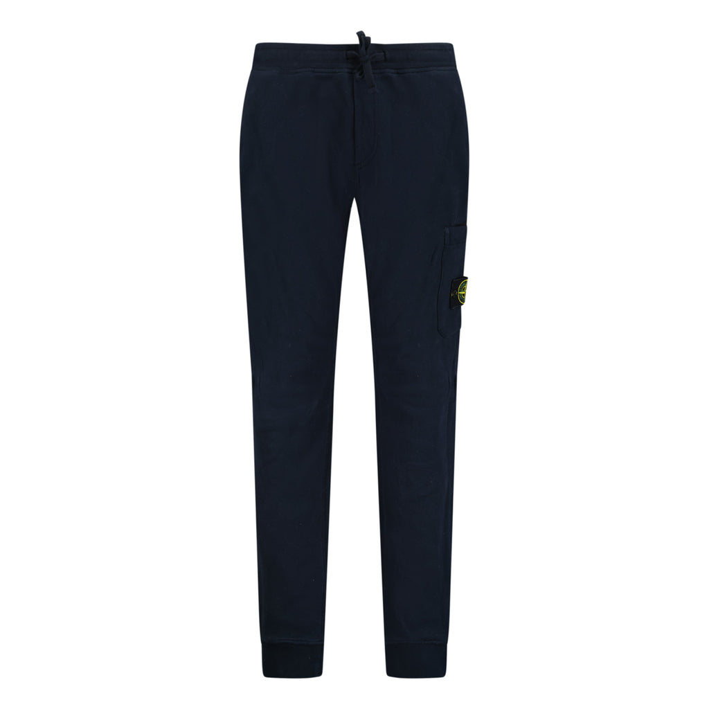 STONE ISLAND NAVY BADGE TRACK PANTS - LARGE - affluentarchivesUsed HIGH END DESIGNER CLOTHING