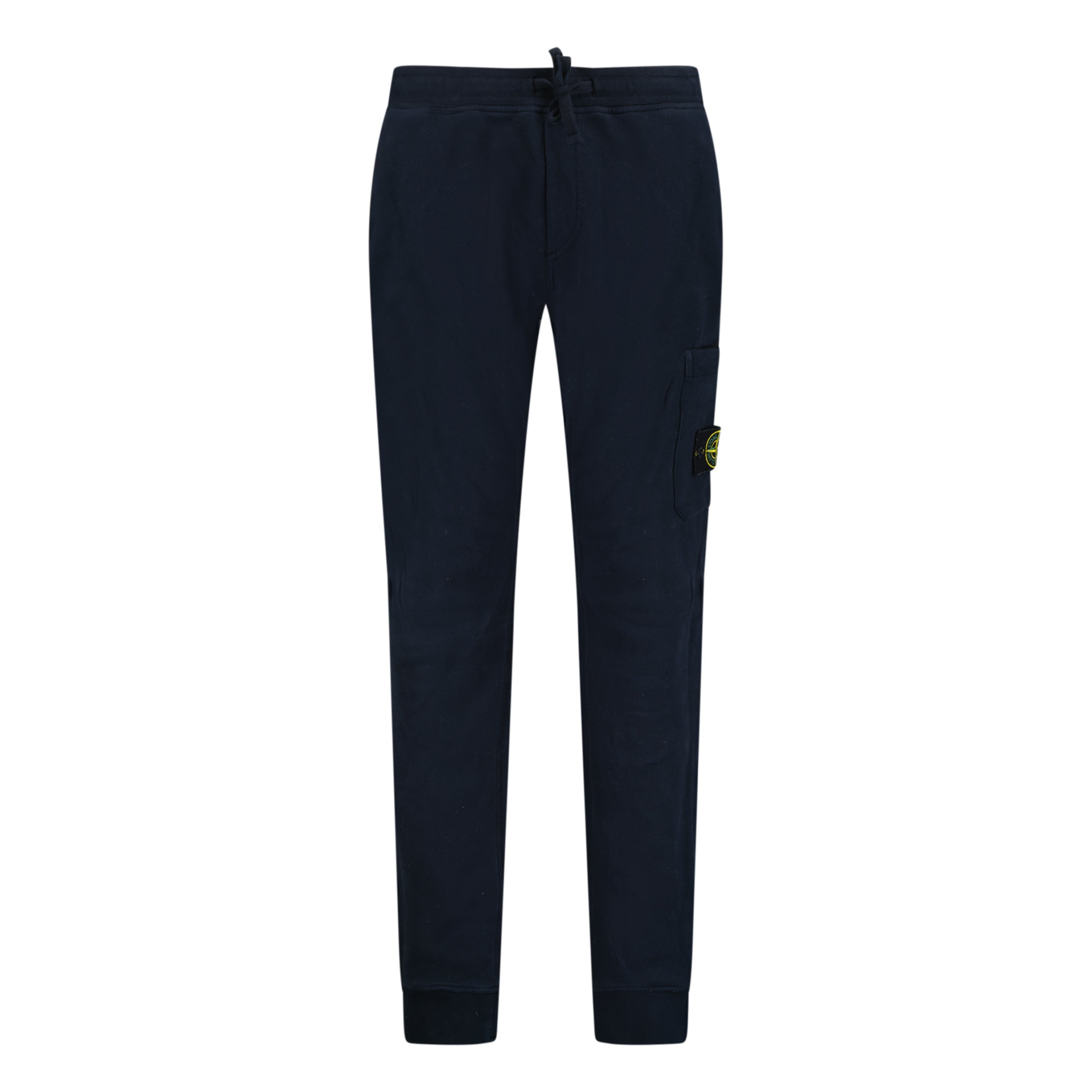 STONE ISLAND NAVY BADGE TRACK PANTS - LARGE - affluentarchivesUsed HIGH END DESIGNER CLOTHING