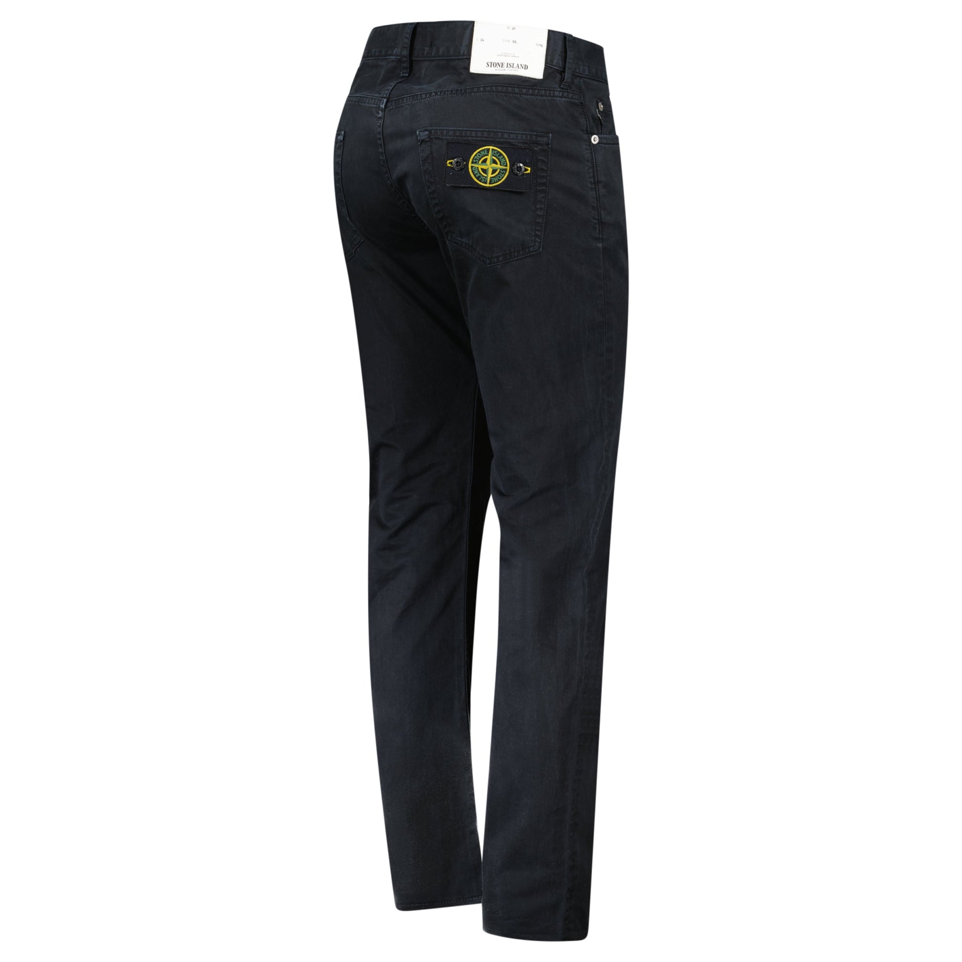 STONE ISLAND NAVY CHINO TROUSER - 34W/30L - Affluent ArchivesUsed HIGH END DESIGNER CLOTHING