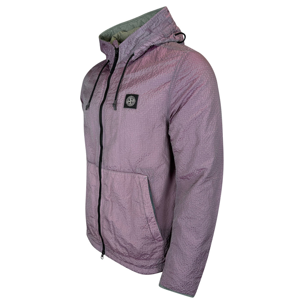 STONE ISLAND PURPLE PADDED COMPASS JACKET - LARGE - Affluent ArchivesUsed HIGH END DESIGNER CLOTHING
