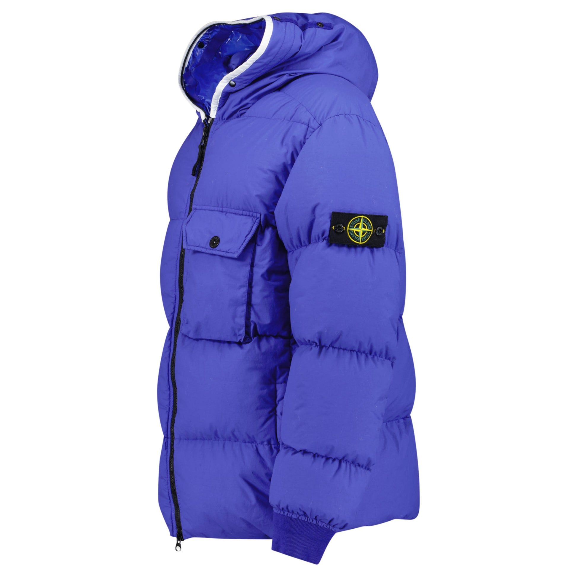 STONE ISLAND PURPLE PUFFE JACKET - XL - Affluent ArchivesUsed HIGH END DESIGNER CLOTHING
