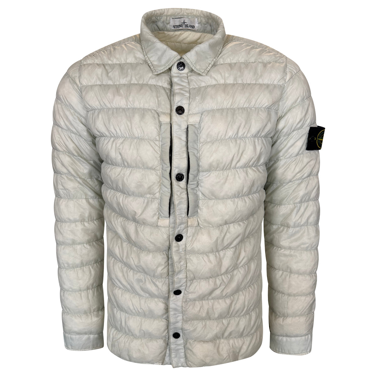 STONE ISLAND QUILTED JACKET - XL | PRE OWNED - Affluent ArchivesUsed HIGH END DESIGNER CLOTHING