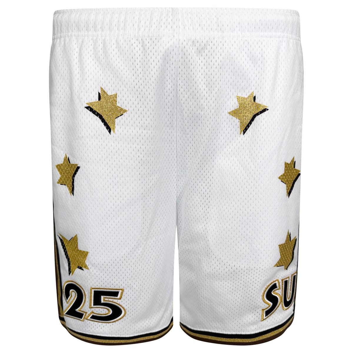 SUPREME WHTE BASKETBALL SHORTS - SMALL (Fits Medium)| PRE OWNED - Affluent ArchivesUsed HIGH END DESIGNER CLOTHING