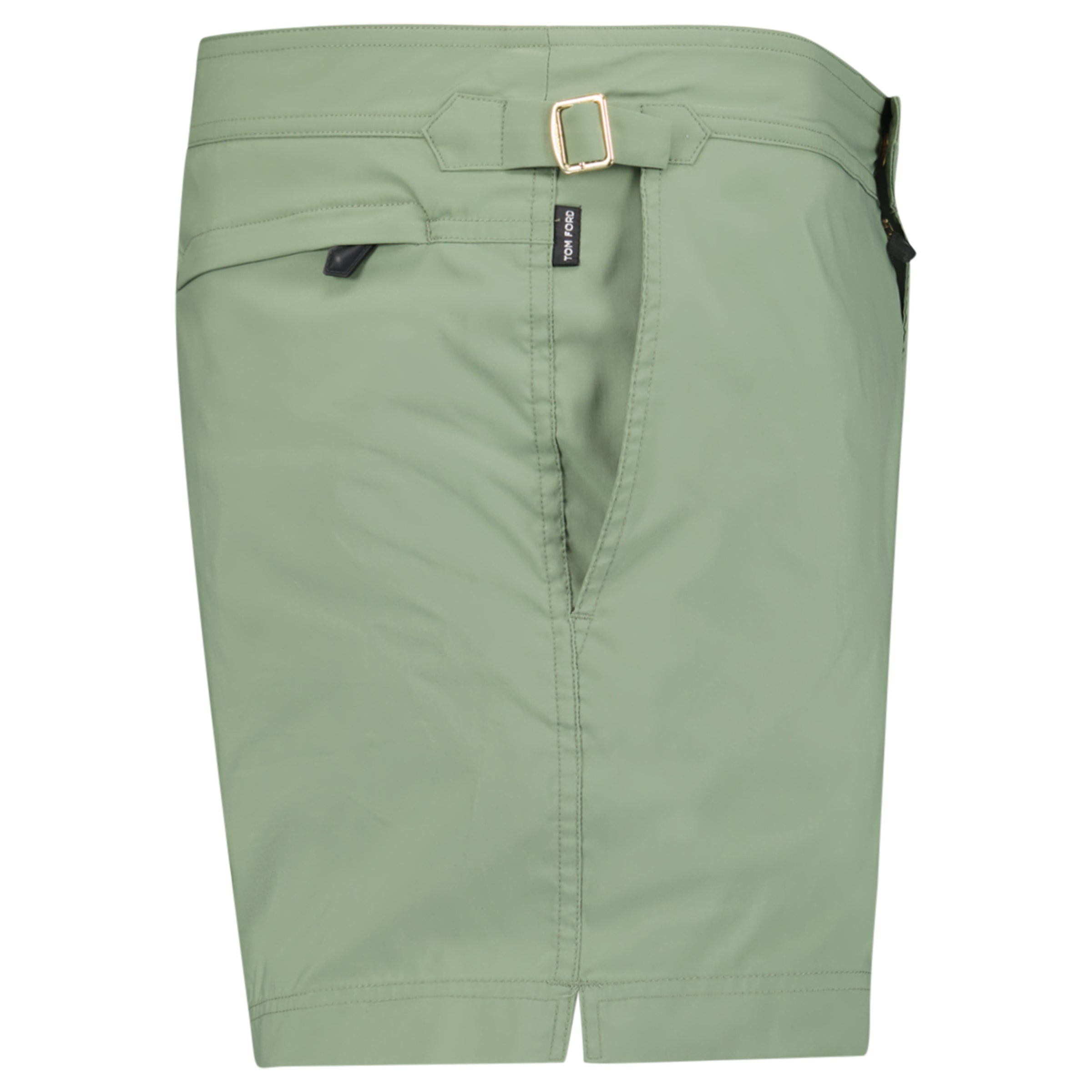 TOM FORD OLIVE SWIM SHORTS - LARGE (Fits Medium) | PRE OWNED - Affluent ArchivesUsed HIGH END DESIGNER CLOTHING