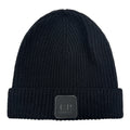 CP COMPANY BLACK BEANIE - affluentarchivesUsed HIGH END DESIGNER CLOTHING