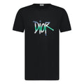 DIOR BLACK LOGO T SHIRT - XL (FITS LARGE) - affluentarchivesUsed HIGH END DESIGNER CLOTHING