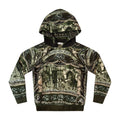 DOLCE GABBANA GREEN PAINTING HOODIE JUNIORS - affluentarchivesUsed HIGH END DESIGNER CLOTHING