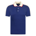 GUCCI NAVY POLO - SMALL - affluentarchivesUsed HIGH END DESIGNER CLOTHING