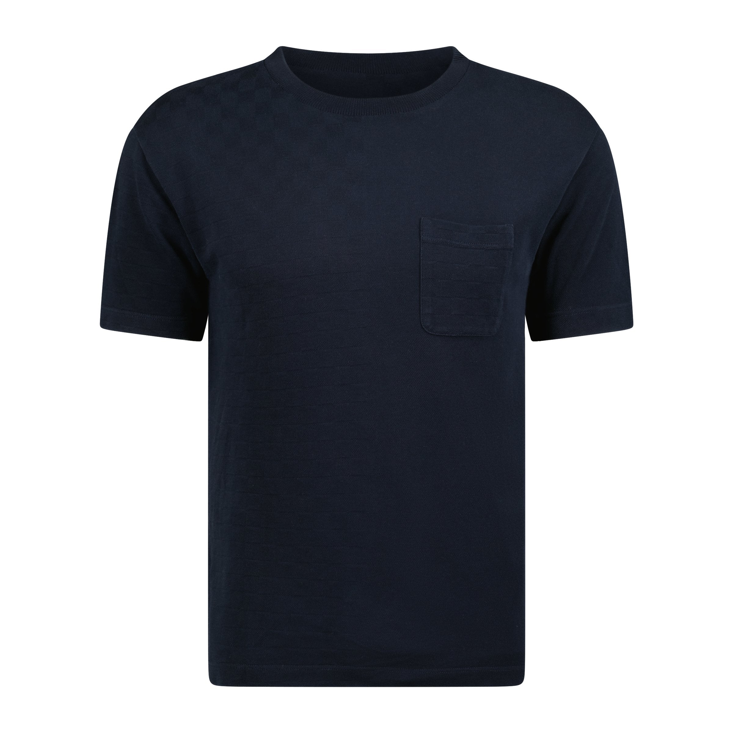 LOUIS VUITTON DAMIER POCKET T SHIRT NAVY - affluentarchivesUsed HIGH END DESIGNER CLOTHING