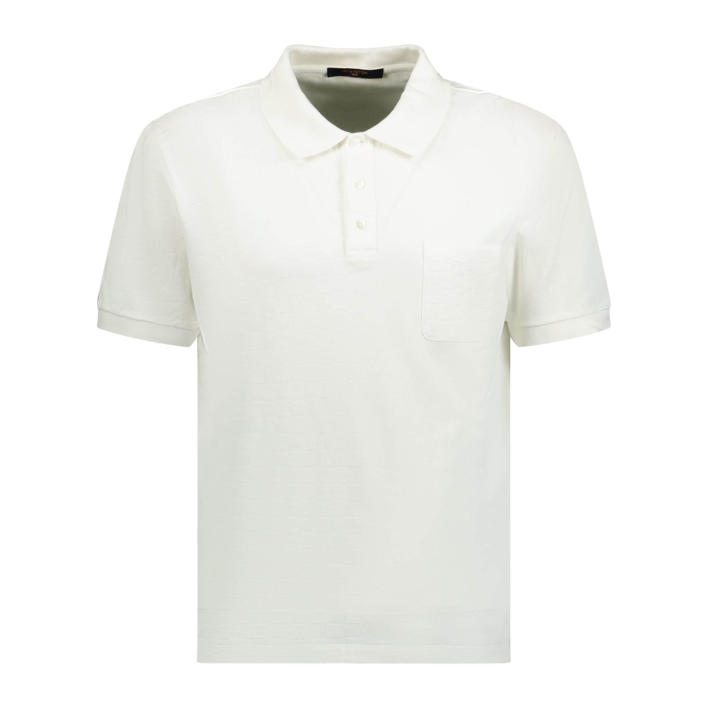 LOUIS VUITTON DAMIER POLO WHITE  affluentarchives - Used Designer Clothing  Outlet Sale Under RRP