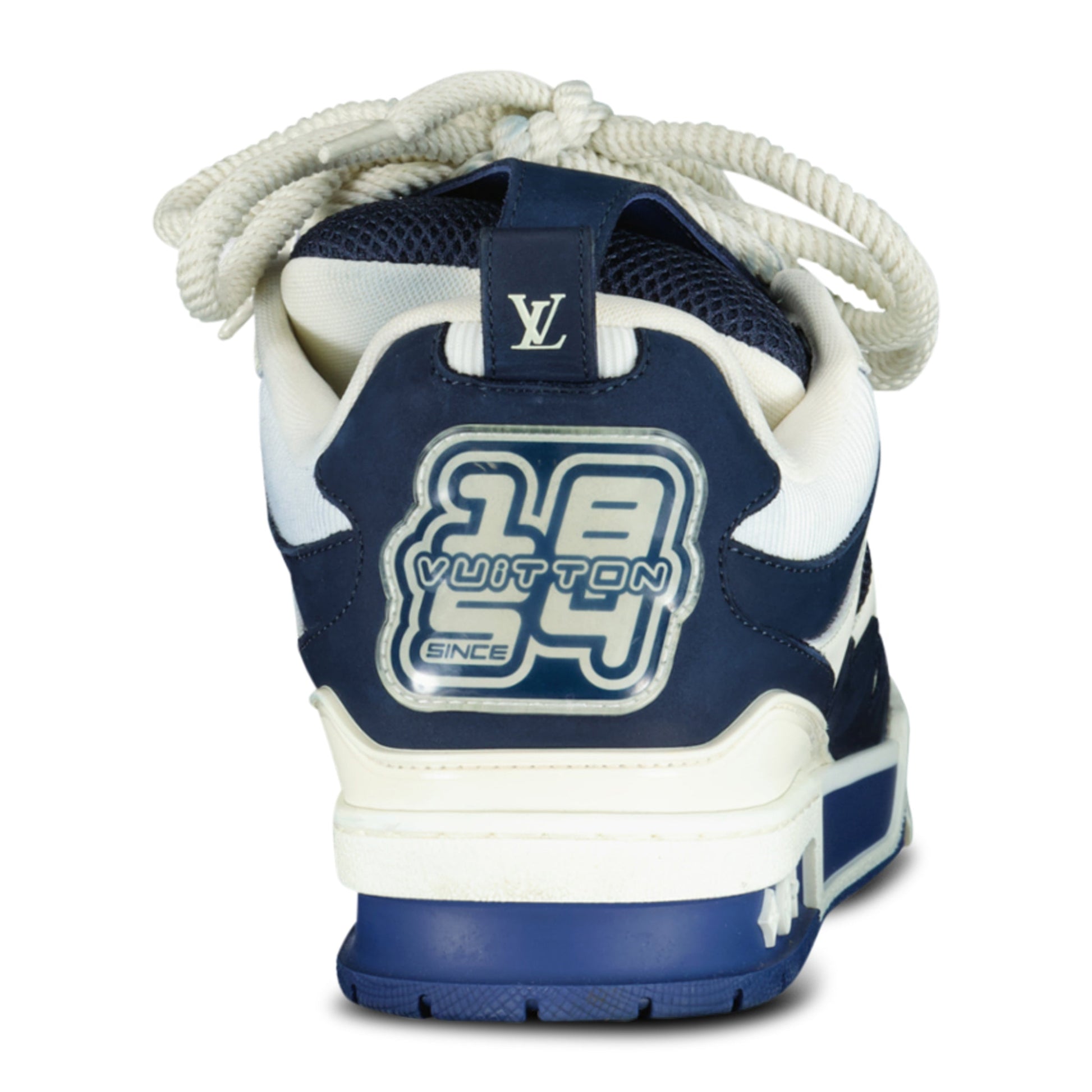 LOUIS VUITTON SKATE SNEAKER NAVY - UK 8 (Fit 9) - affluentarchivesUsed HIGH END DESIGNER CLOTHING