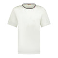 MISSONI WHITE COLLAR T SHIRT - XS - affluentarchivesUsed HIGH END DESIGNER CLOTHING