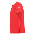 MONCLER GREY BADGE T SHIRT RED - LARGE - affluentarchivesUsed HIGH END DESIGNER CLOTHING