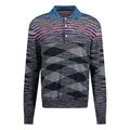MONCLER KNITTED POLO - LARGE (50) - affluentarchivesUsed HIGH END DESIGNER CLOTHING