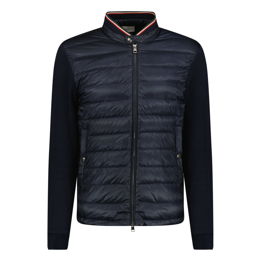 MONCLER MAGLIA CARDIGAN NAVY - XL (Fits L) - affluentarchivesUsed HIGH END DESIGNER CLOTHING